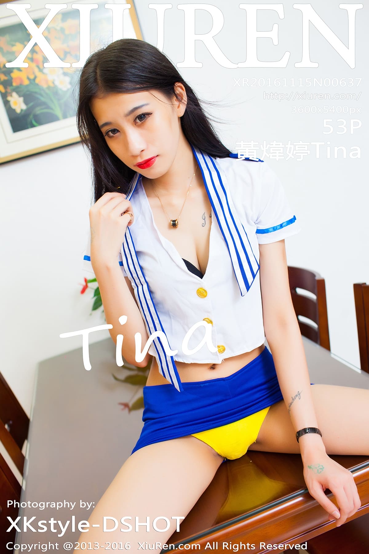 [Xiuren秀人网] 2016.11.15 NO.637 黃煒婷Tina