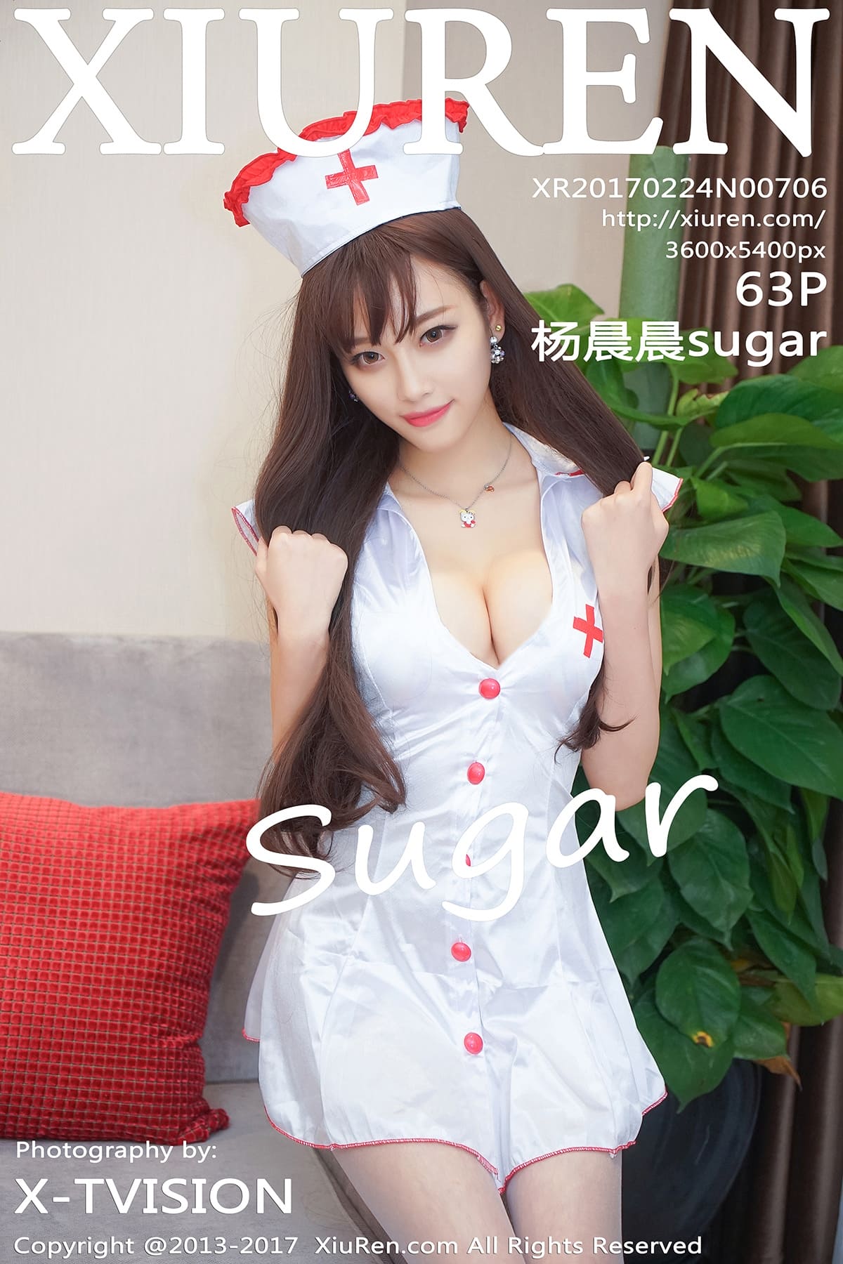 [Xiuren秀人网] 2017.02.24 NO.706 杨晨晨sugar