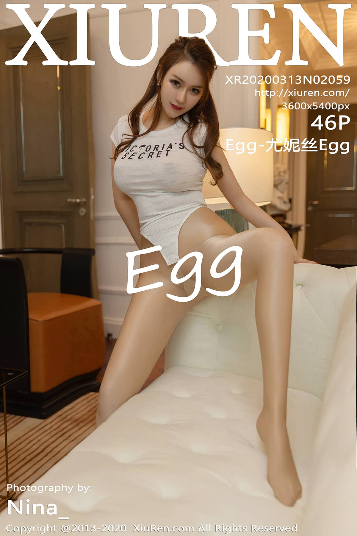 [Xiuren秀人网] 2020.03.13 NO.2059 Egg-尤妮丝Egg