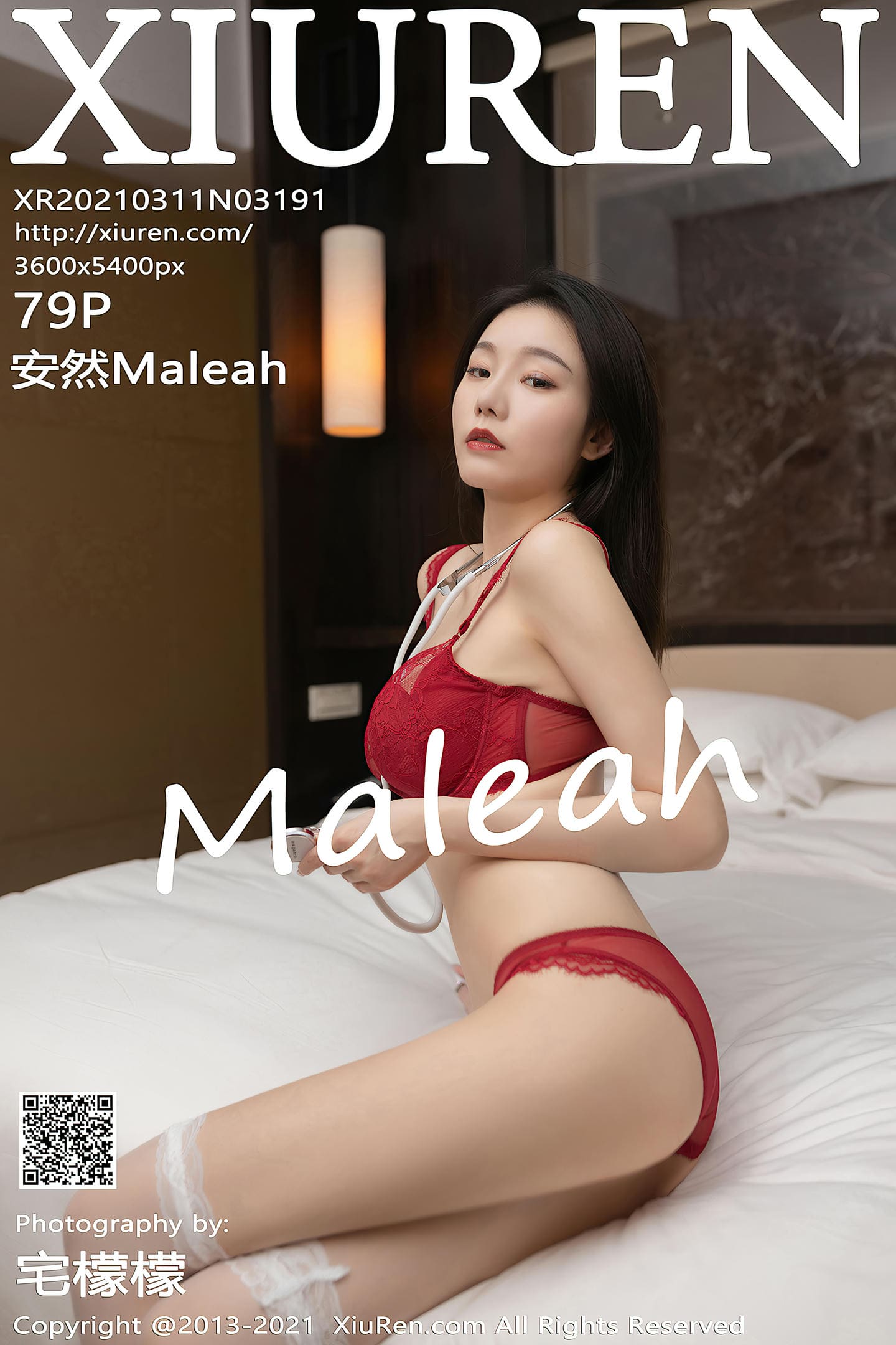 [Xiuren秀人网] 2021.03.11 NO.3191 安然Maleah