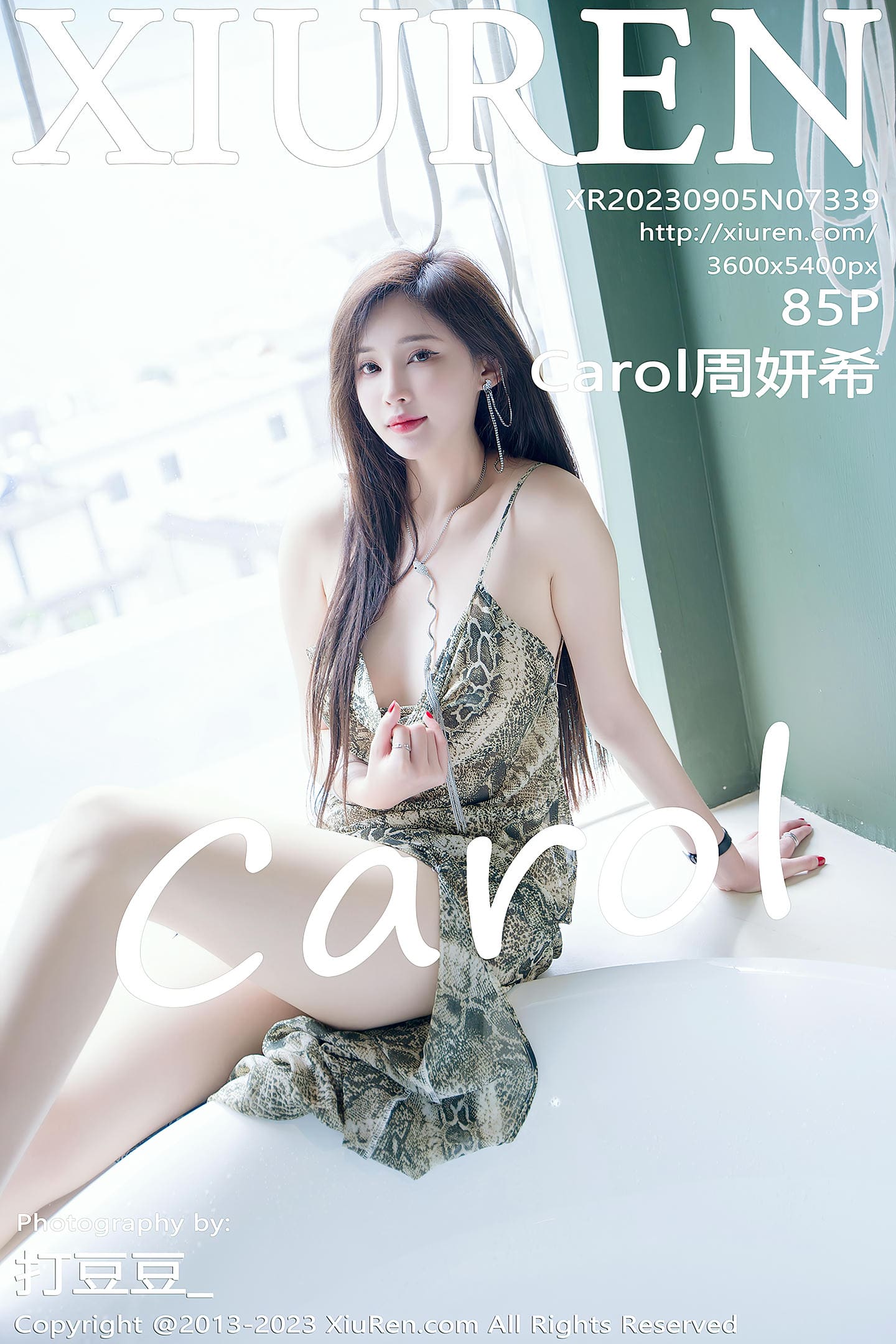 [Xiuren秀人网] 2023.09.05 NO.7339 Carol周妍希