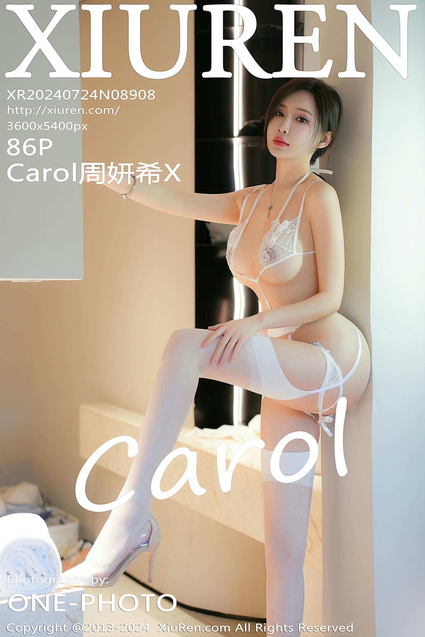 [Xiuren秀人网] 2024.07.24 NO.8908 Carol周妍希X