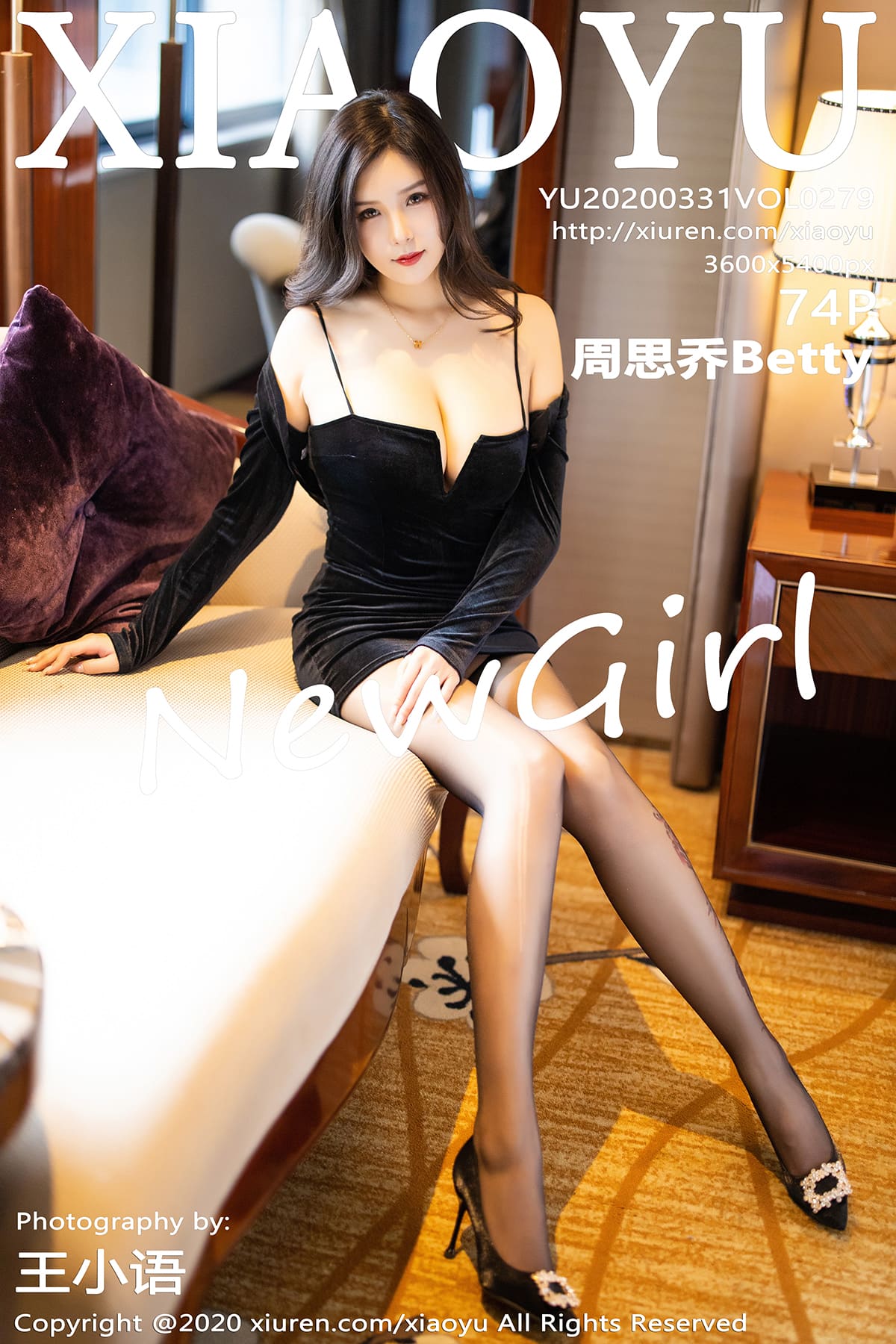 [XIAOYU语画界] 2020.03.31 VOL.279 面容精致俏丽 周思乔Betty