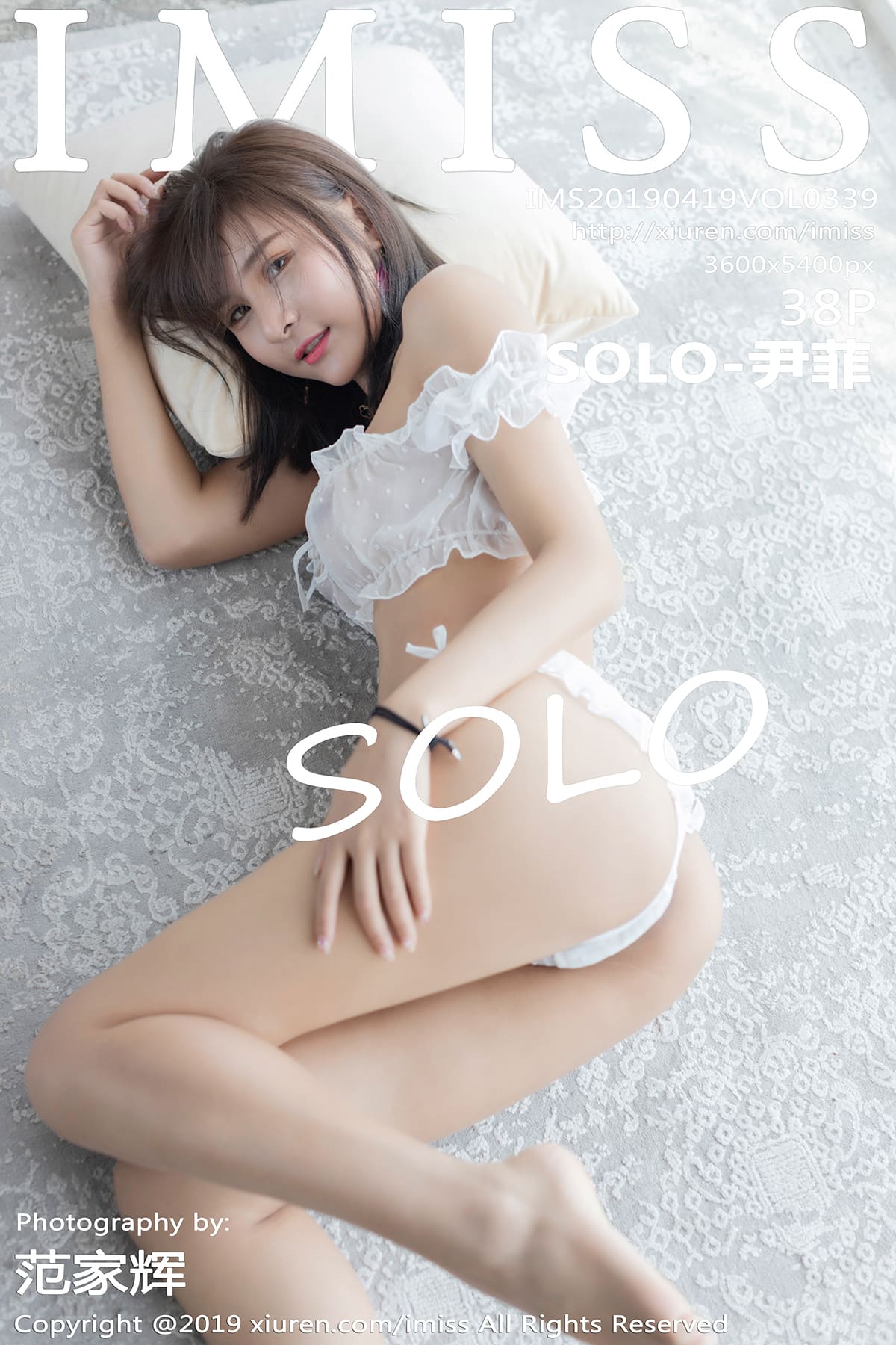 [IMiss爱蜜社] 2019.04.19 VOL.339 SOLO-尹菲