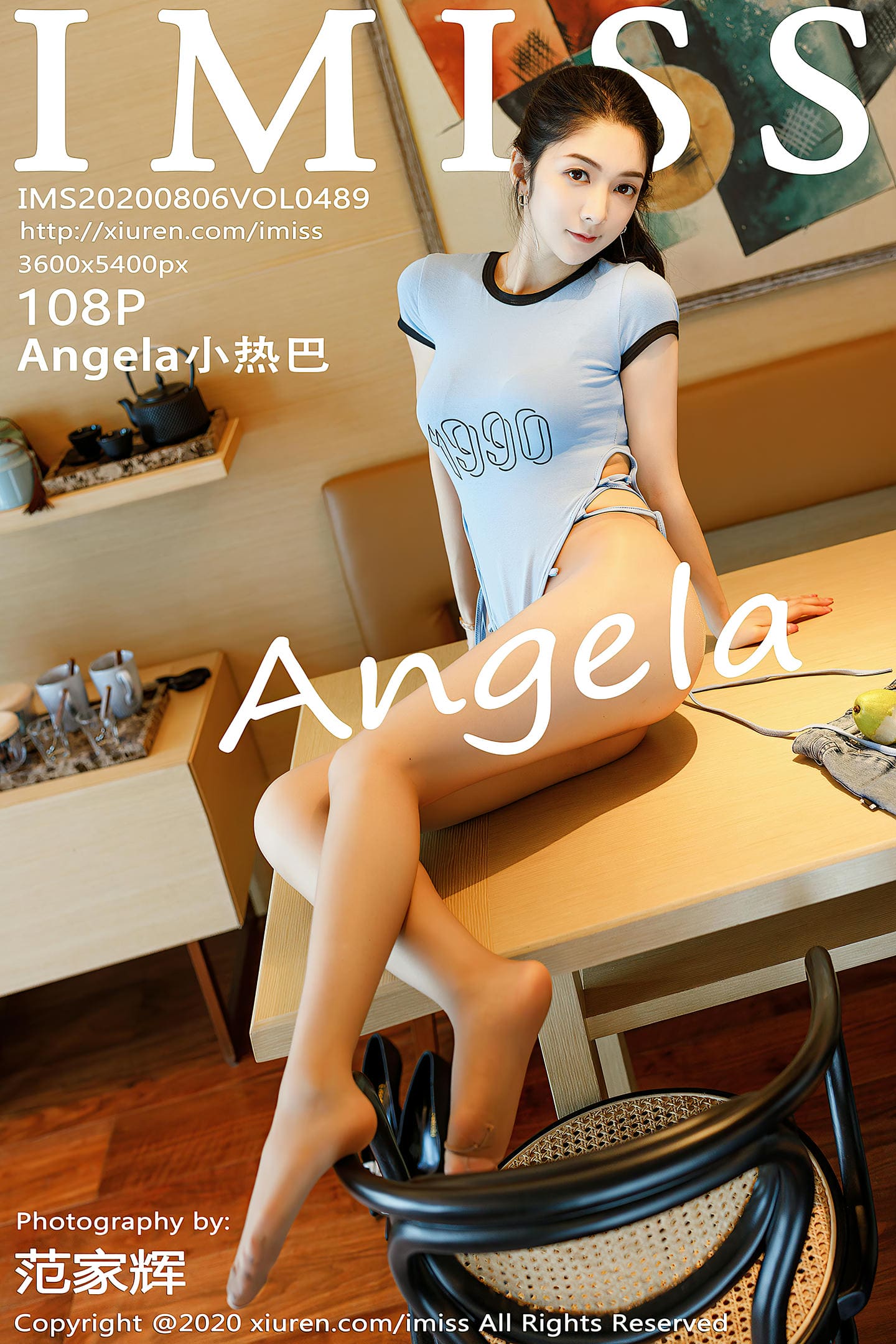 [IMiss爱蜜社] 2020.08.06 VOL.489 Angela小热巴