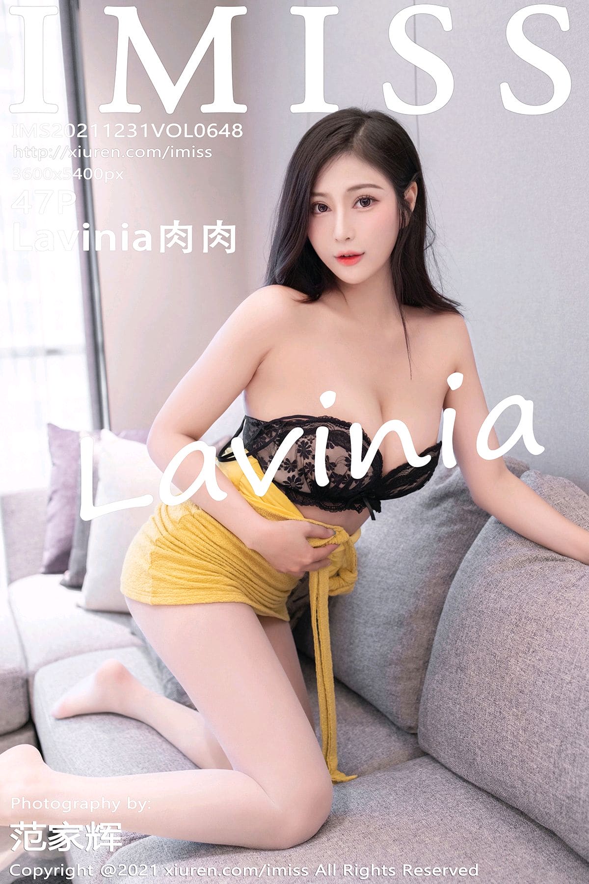 [IMiss爱蜜社] 2021.12.31 VOL.648 Lavinia肉肉