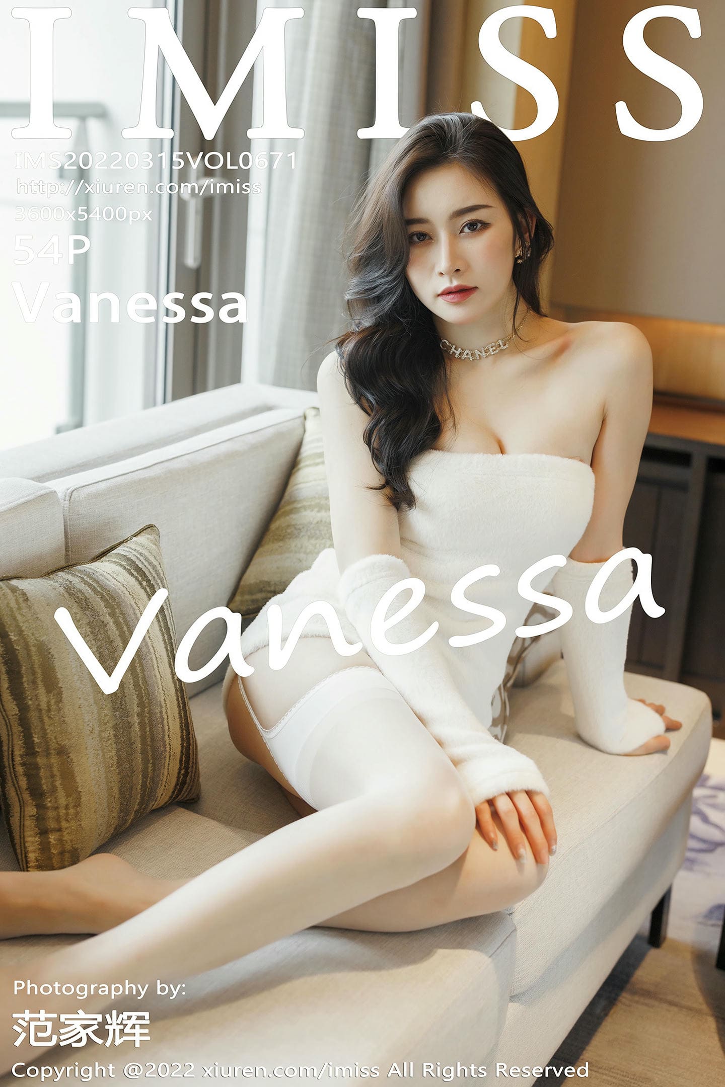 [IMiss爱蜜社] 2022.03.15 VOL.671 Vanessa