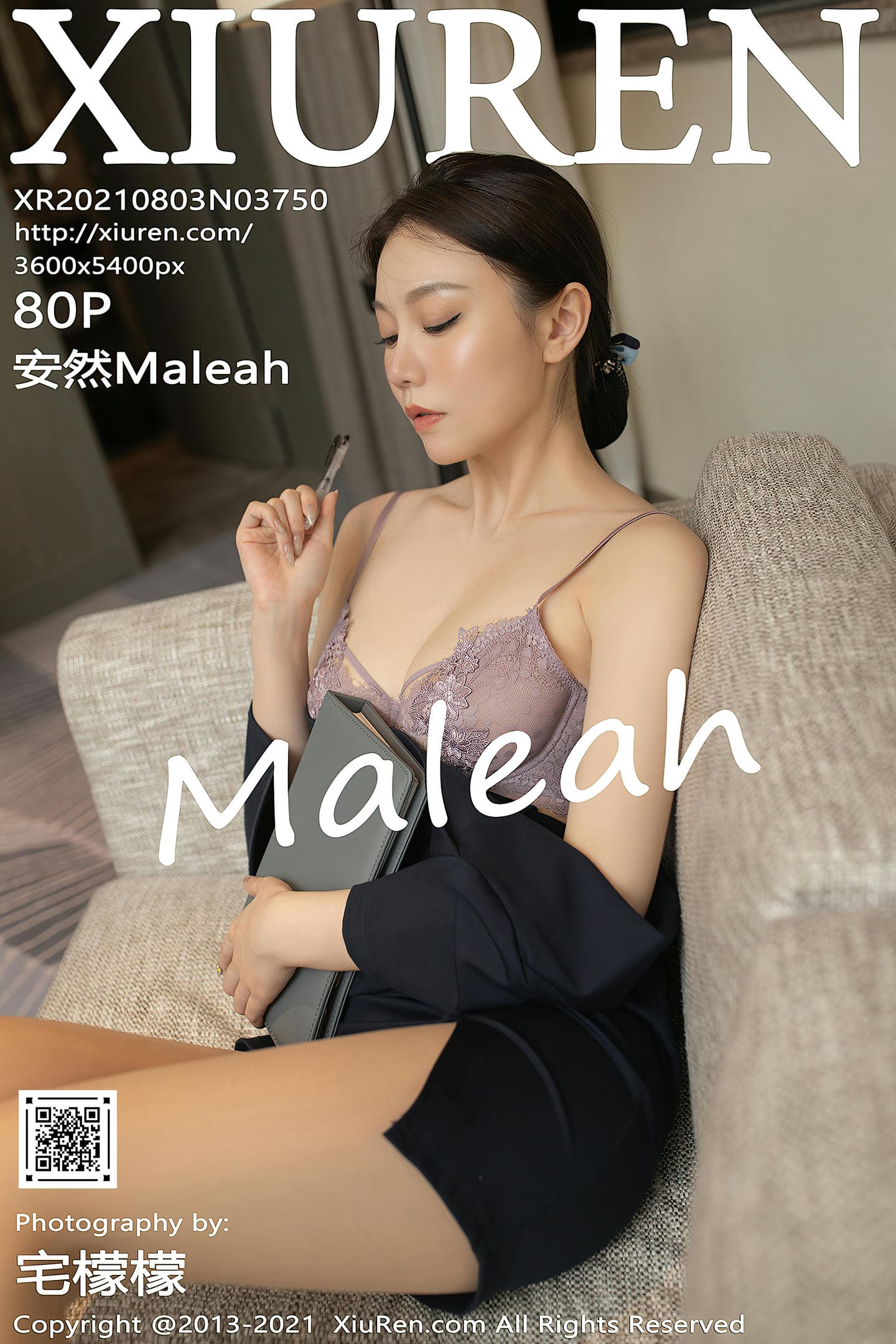 [Xiuren秀人网] 2021.08.03 NO.3750 安然Maleah