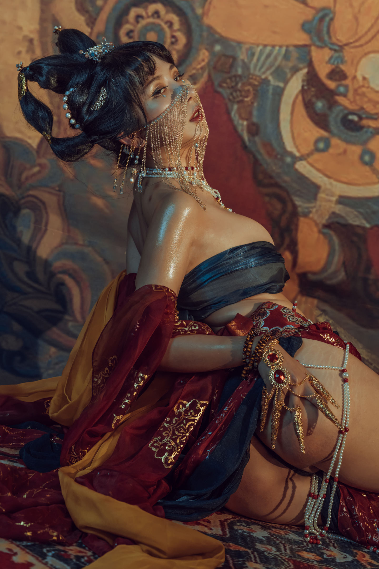 云溪溪 NO.001 奶桃 敦煌