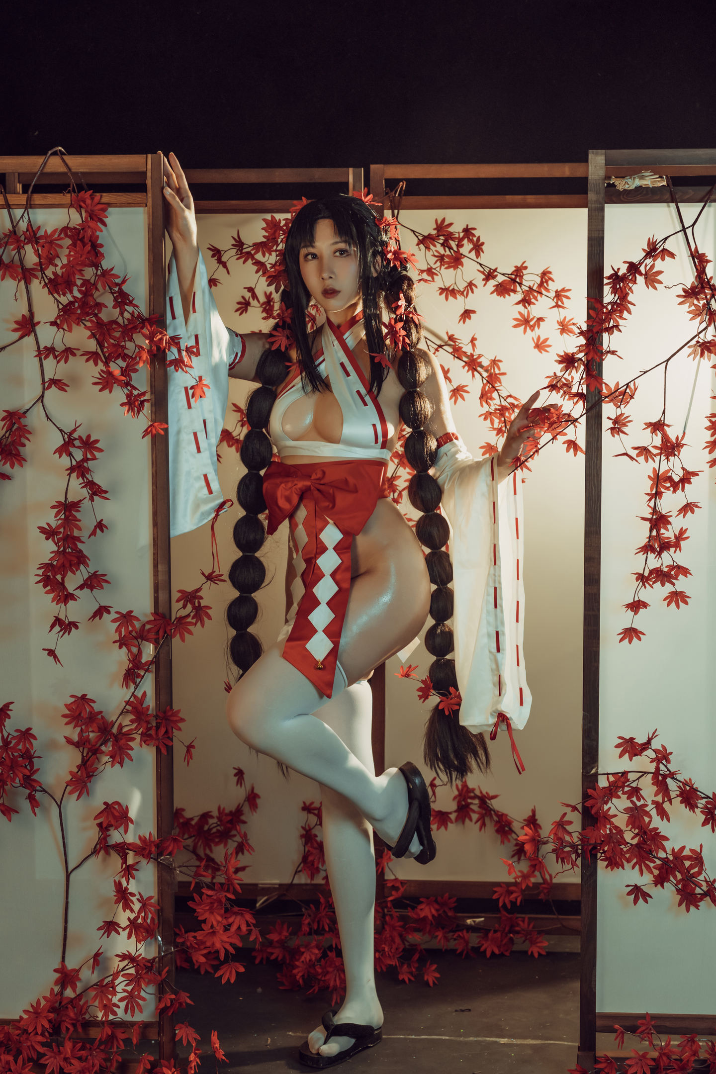 云溪溪 NO.004 奶桃 巫女