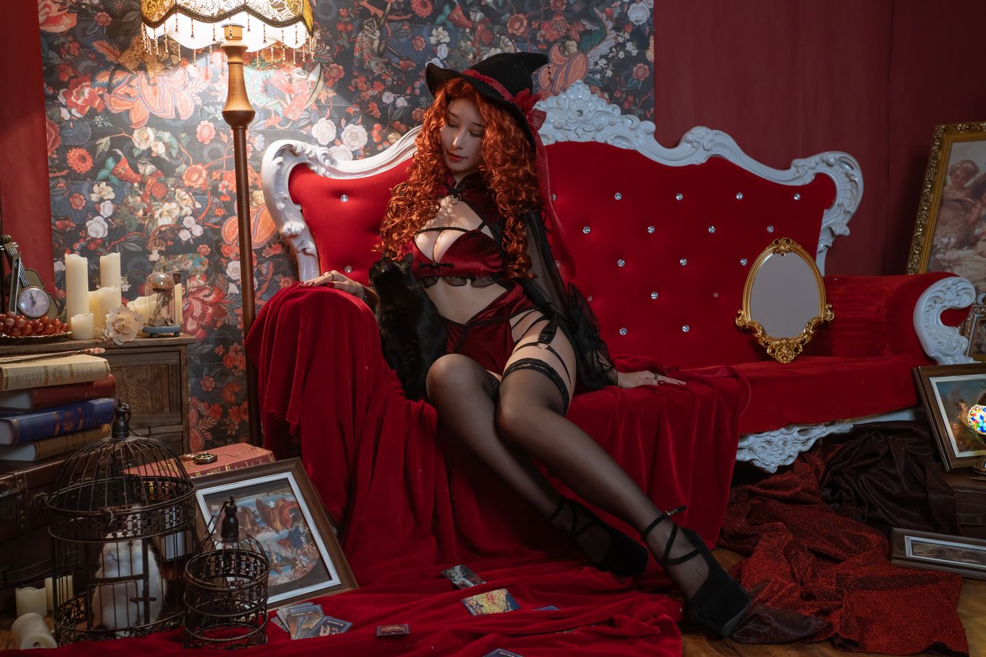 云溪溪 NO.039 奶桃-女巫和艳后