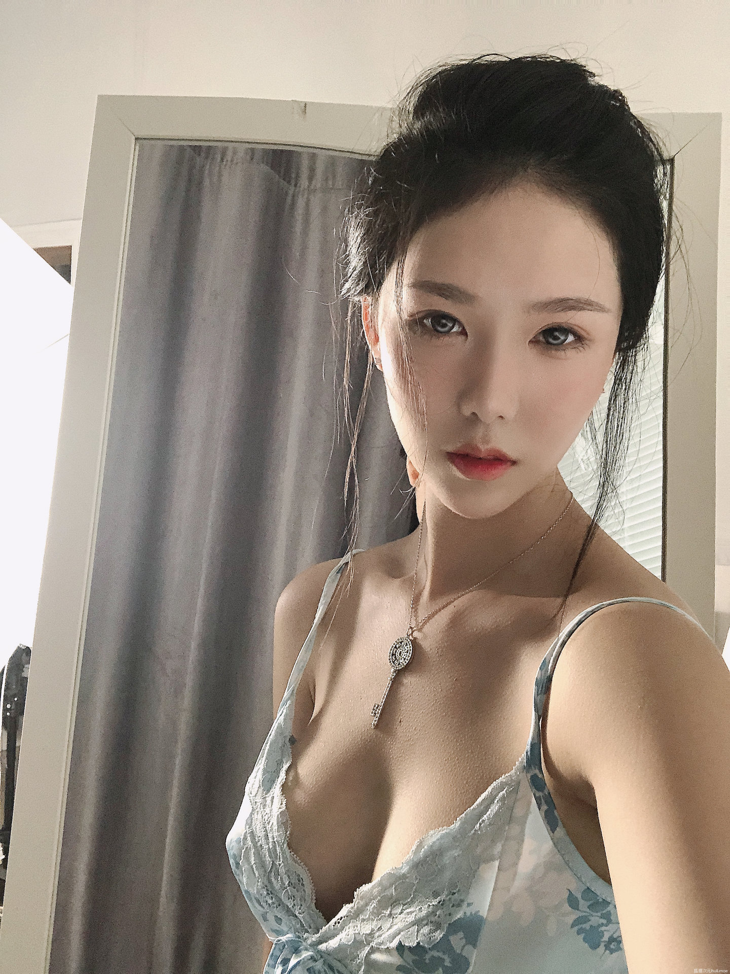 抖娘-利世 NO.141 碎花内衣 2.0