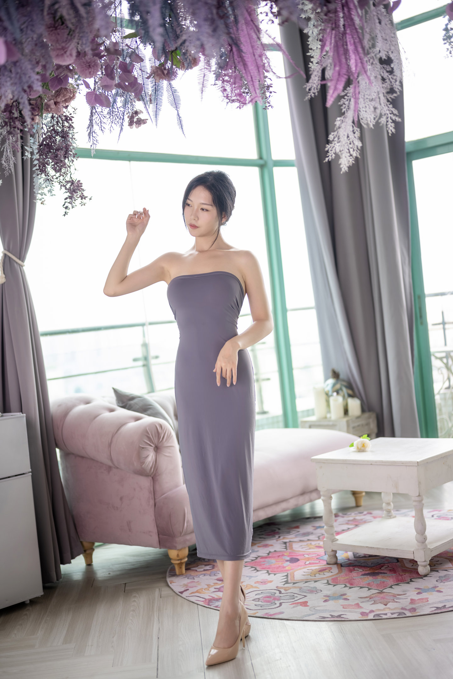 抖娘-利世 NO.170 连体裙激凸骆驼趾