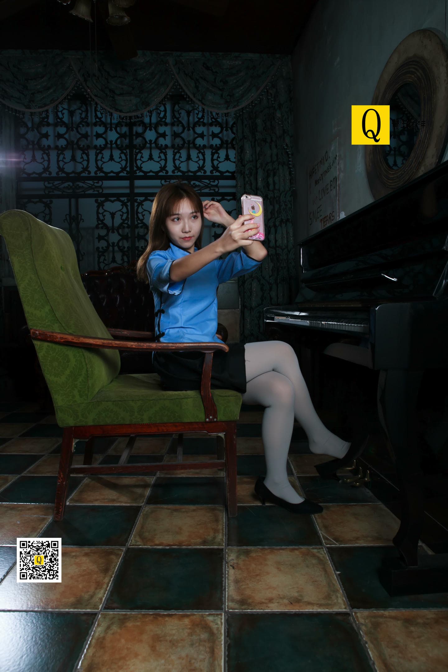 [青丘女神] 076 2017.12.03 猫猫 民国学生