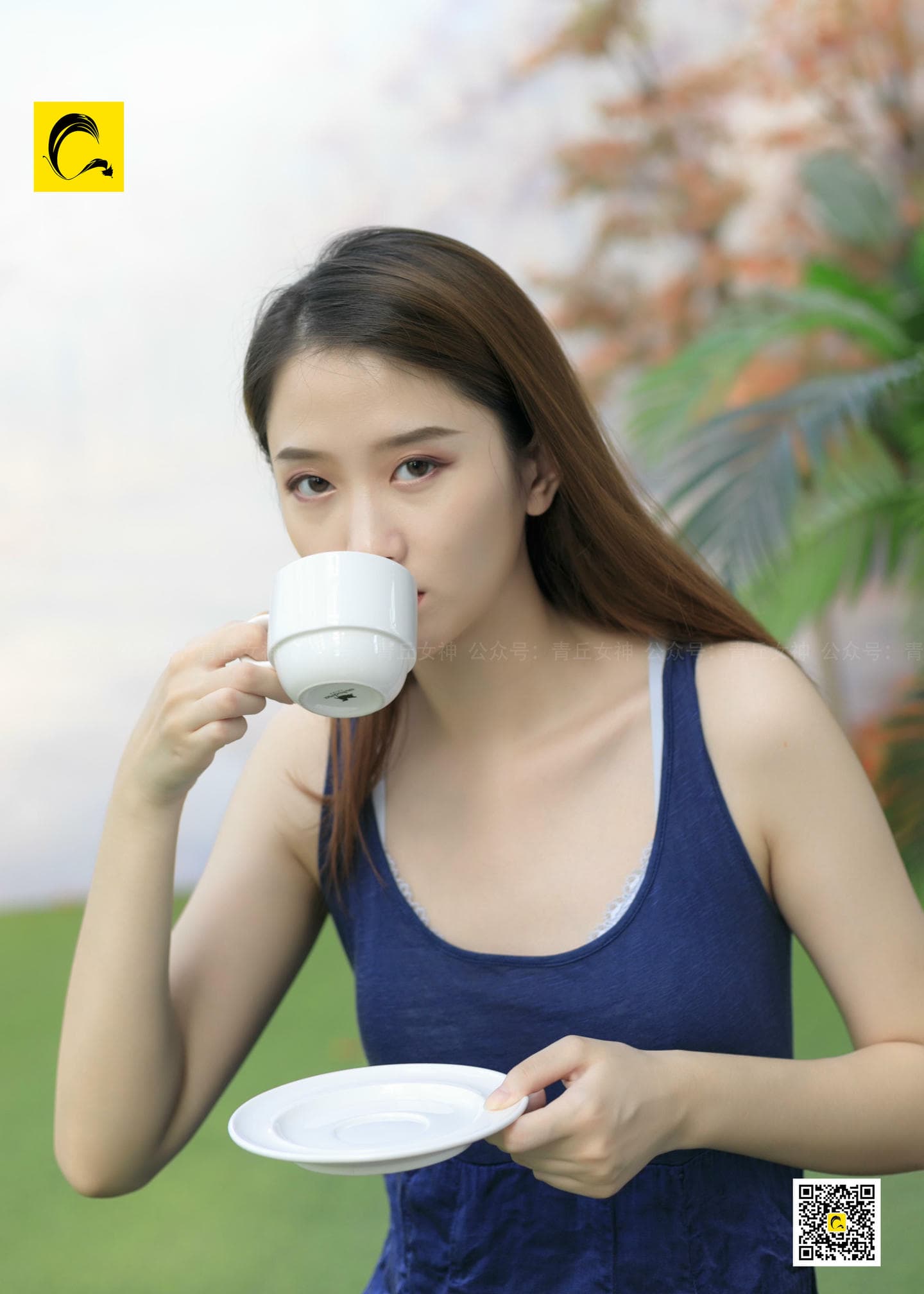 [青丘女神] 2018.09.02 小曦的黑丝