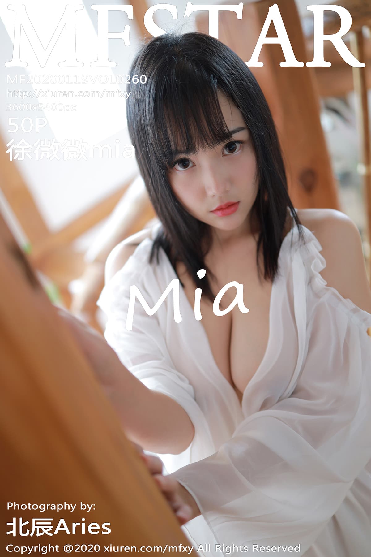[MFStar模范学院] 2020.01.19 VOL.260 若隐若现的薄透服饰 徐微微mia