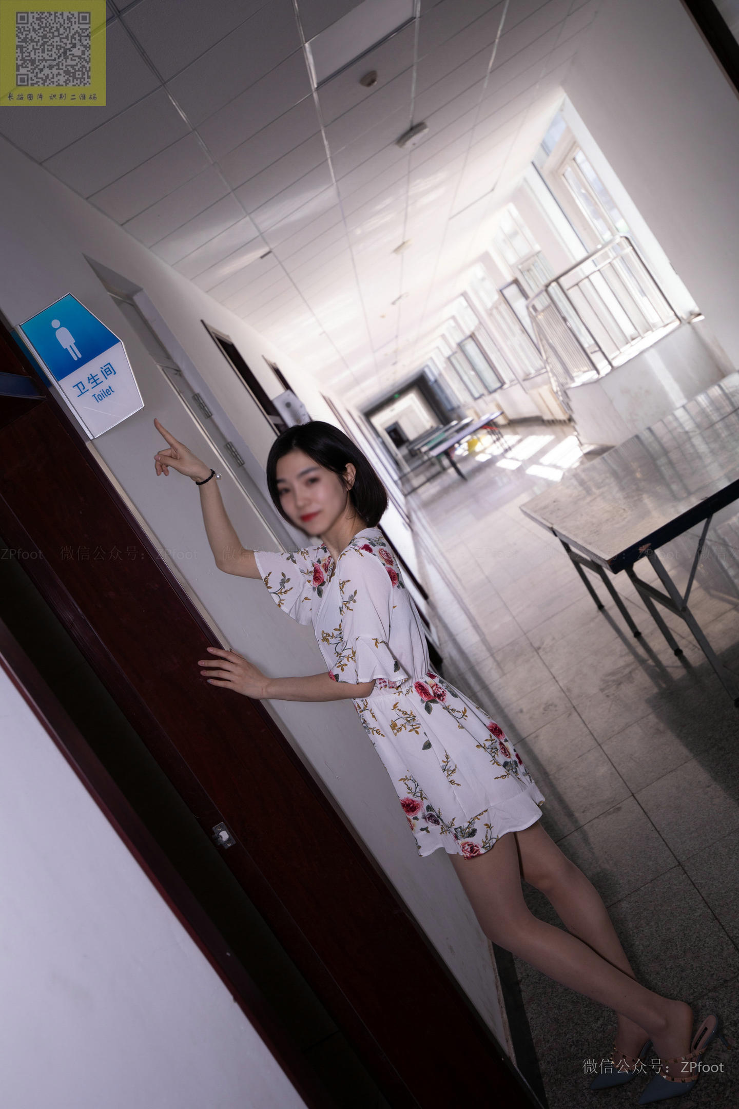 ISS山茶摄影 123 舞蹈小阳阳碎花裙