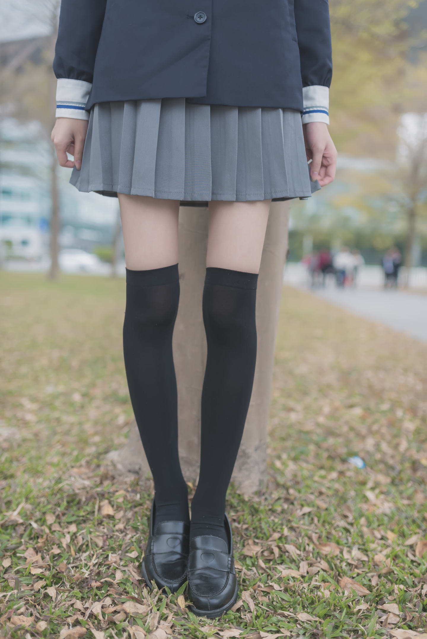 风之领域 NO.021 学妹户外黑丝