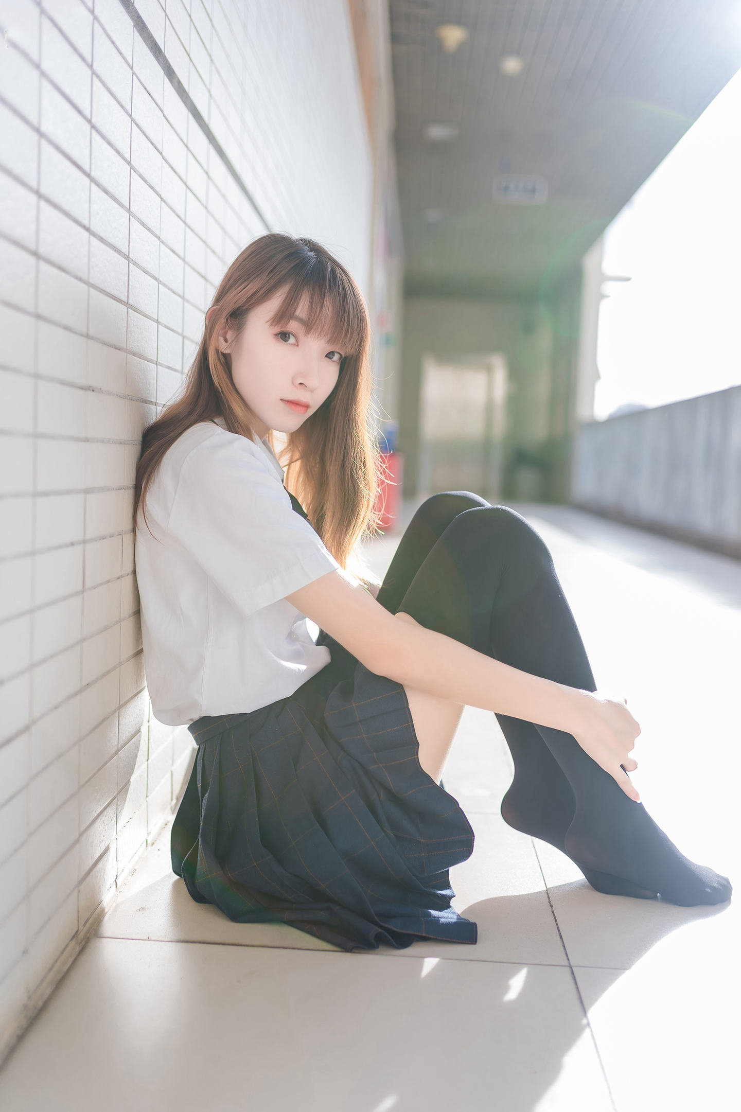 风之领域 NO.070 午后阳光下的黑丝学妹