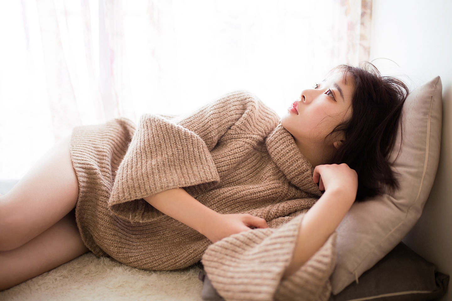 风之领域 NO.124 毛衣少女