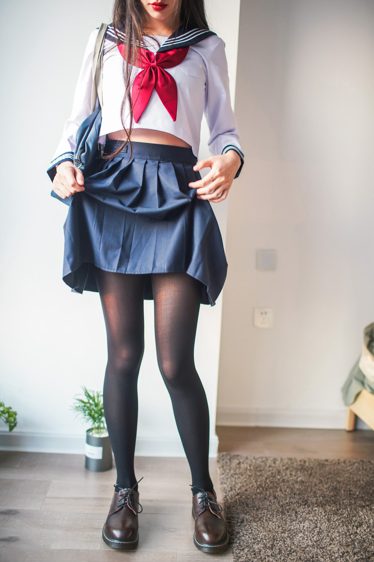 风之领域 NO.280 牛奶JK连裤袜