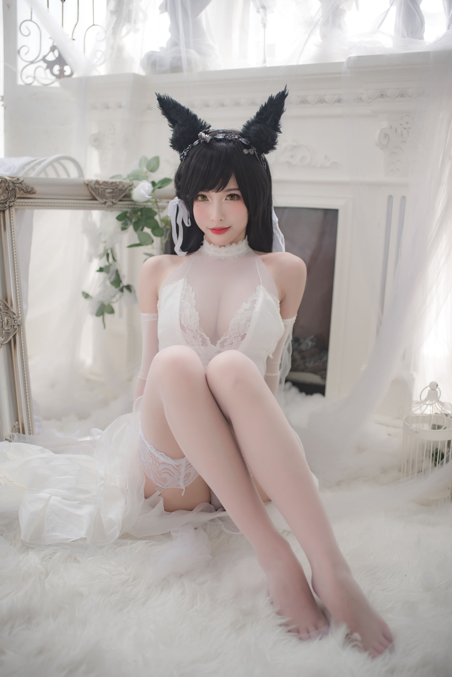 清水由乃 – NO.14 爱宕婚纱 1V