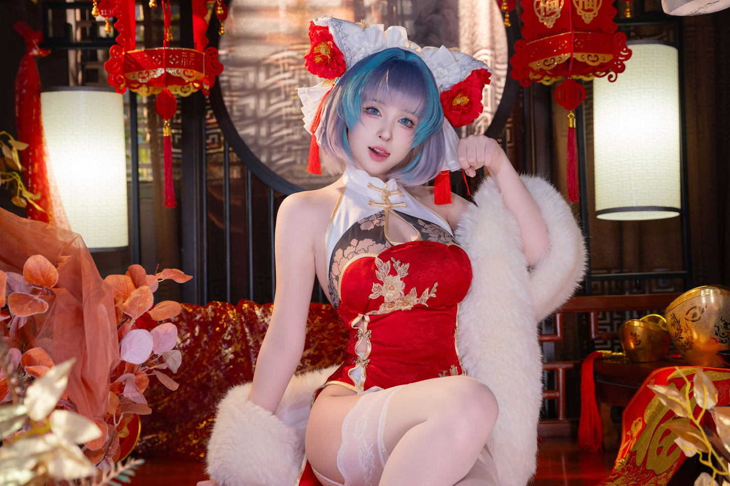 清水由乃 NO.66 柴郡新春旗袍 [71P1V]