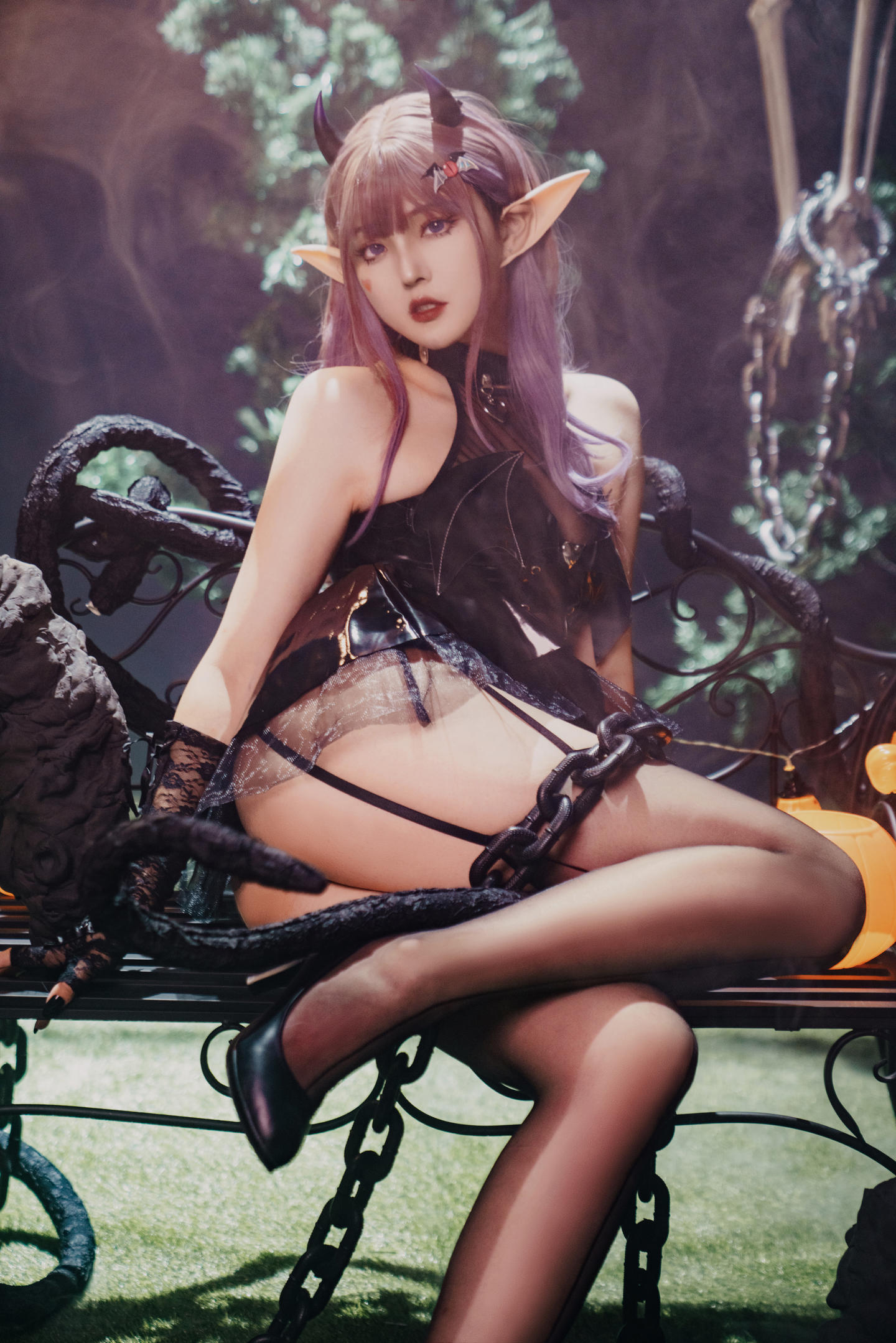 Natsuko夏夏子 – NO.52 万圣小魔女 1V