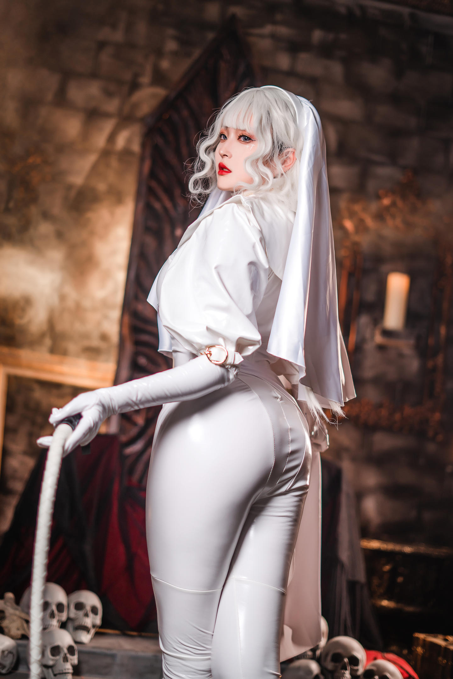 Natsuko夏夏子 – NO.59 白修女 1V