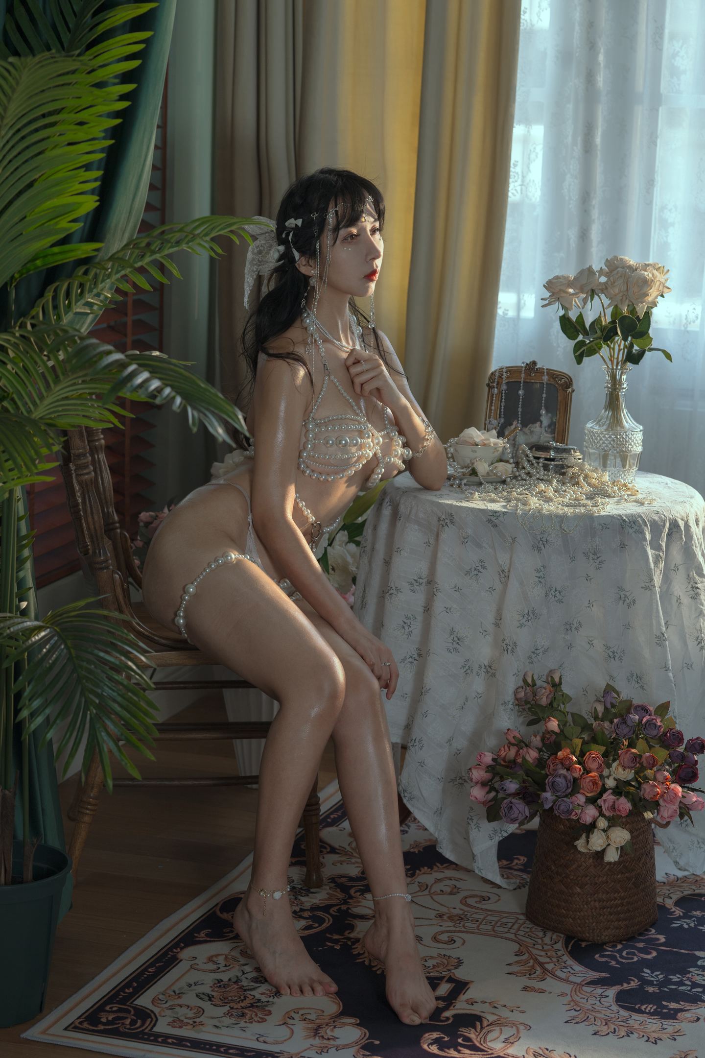 云溪溪 NO.030 秋和柯基&云溪溪 奶桃 魔女的盛宴 1V