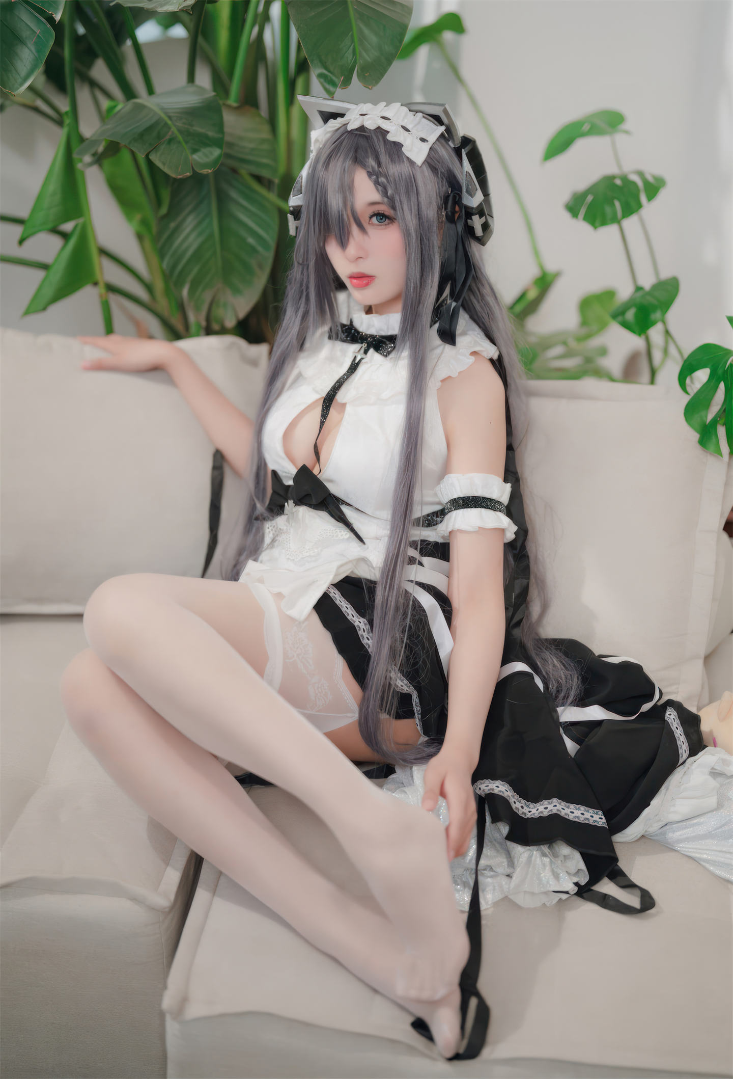 轩萧学姐 NO.060 碧蓝航线 奥古斯特女仆 1V