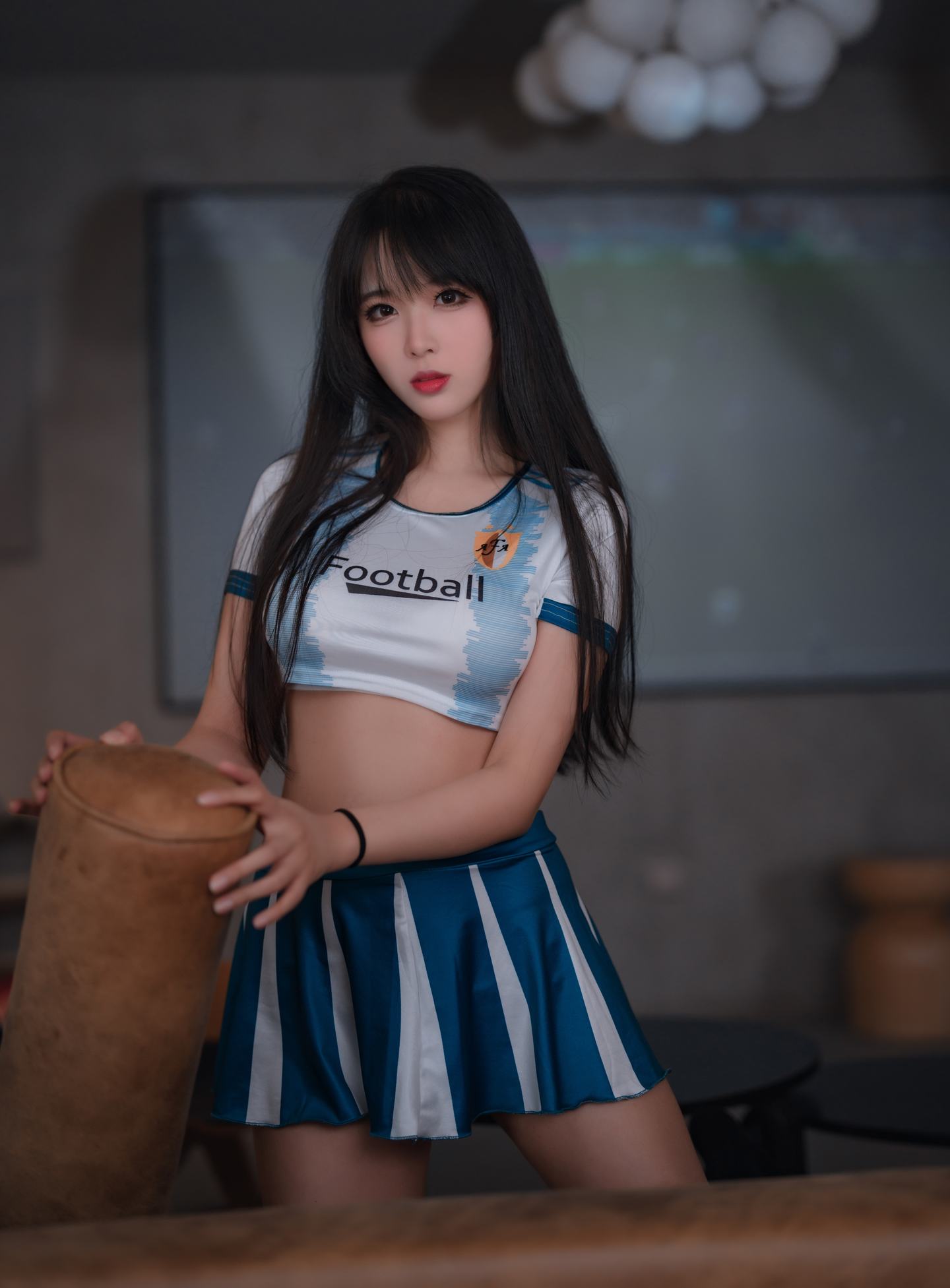 轩萧学姐 NO.042 足球宝贝 [64P1V]