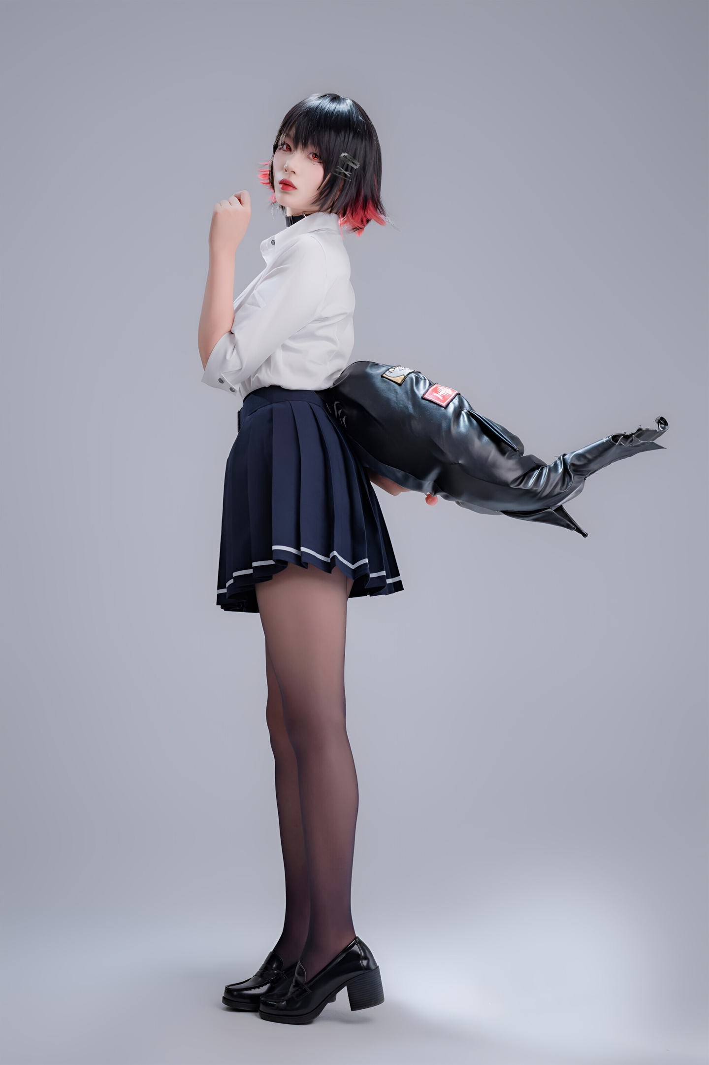 轩萧学姐 NO.089 鲨鱼妹JK[101P1V]