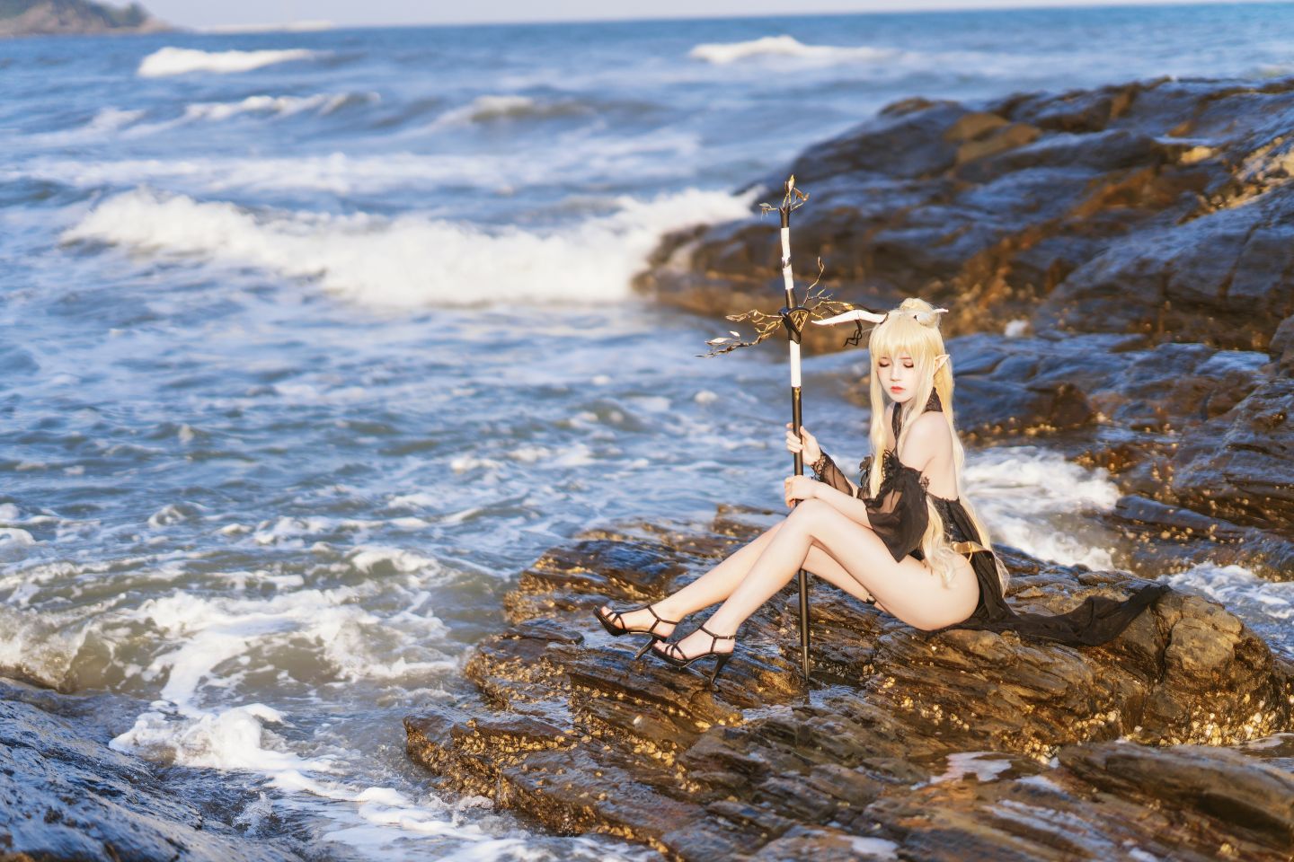 桜桃喵 NO.085 闪灵泳装 [44P]