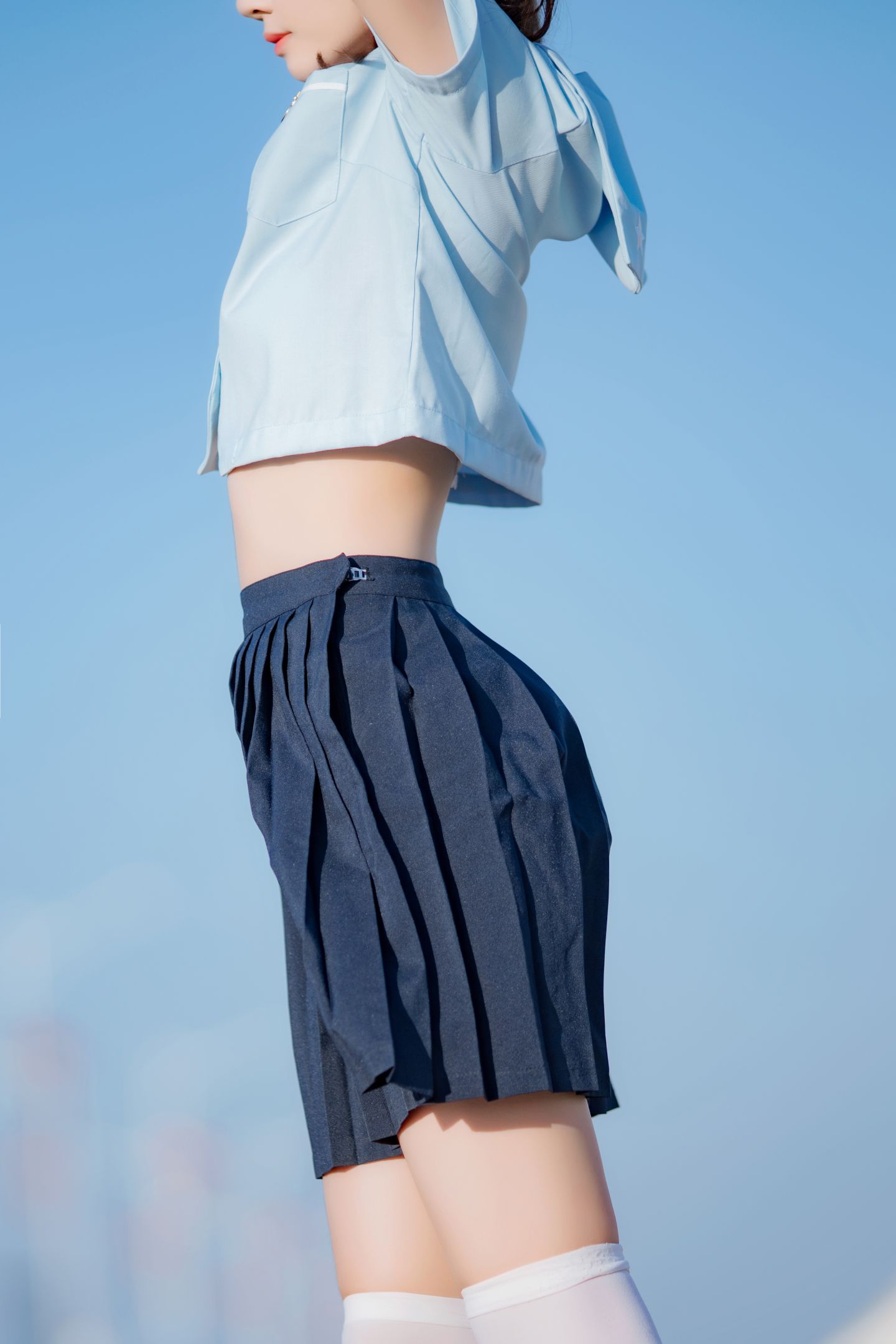 桜桃喵 NO.124 蔚蓝 [33P]