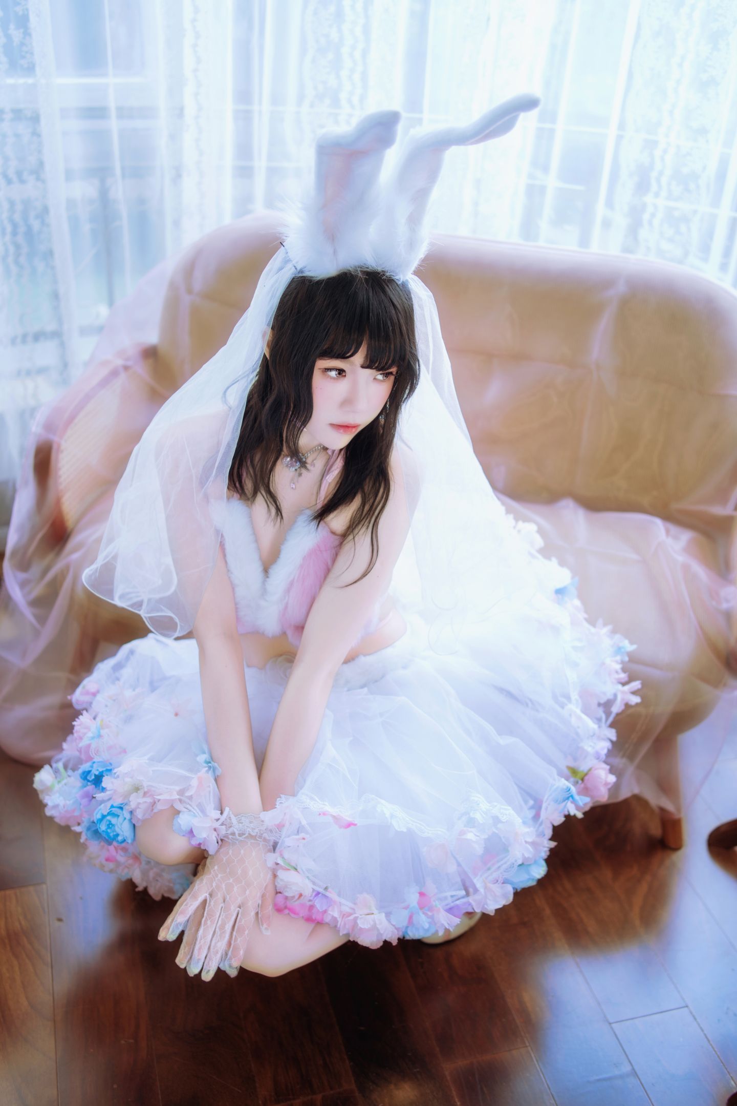 桜桃喵 NO.188 花嫁兔 [54P2V]