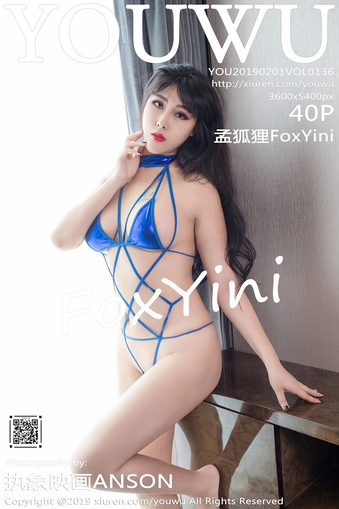 [YouWu尤物馆] 2019.02.01 VOL.136 孟狐狸FoxYini [40P]