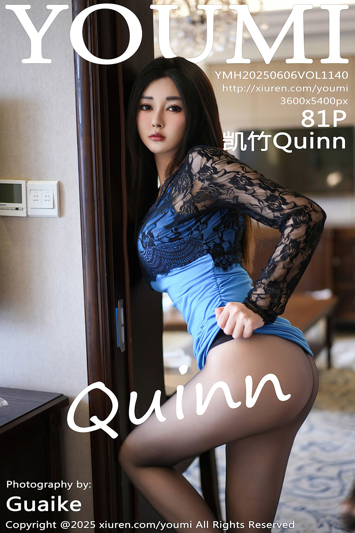 [YouMi尤蜜荟] 2025.06.06 VOL.1140 凯竹Quinn