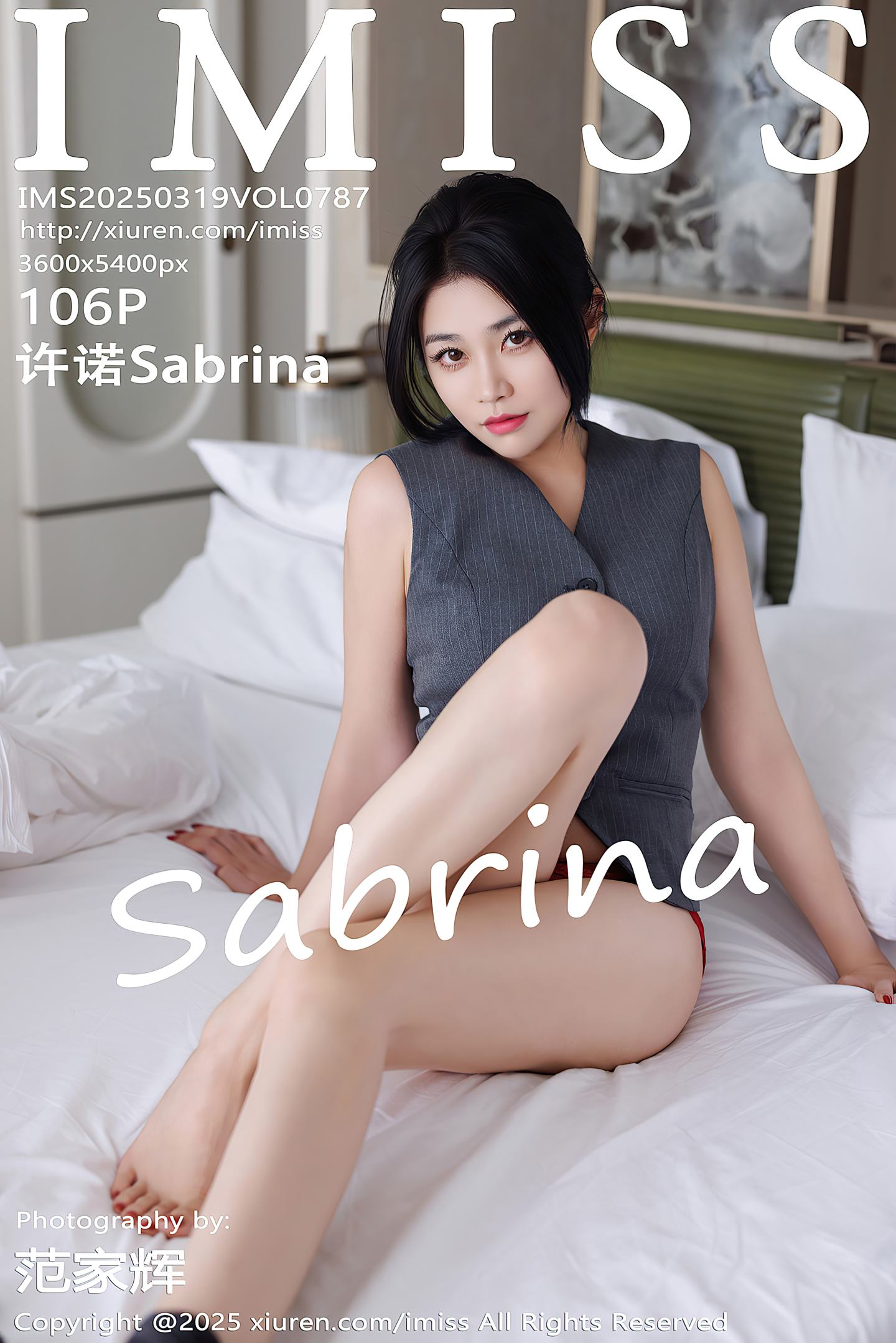 [IMiss爱蜜社] 2025.03.19 VOL.787 许诺Sabrina [107P]
