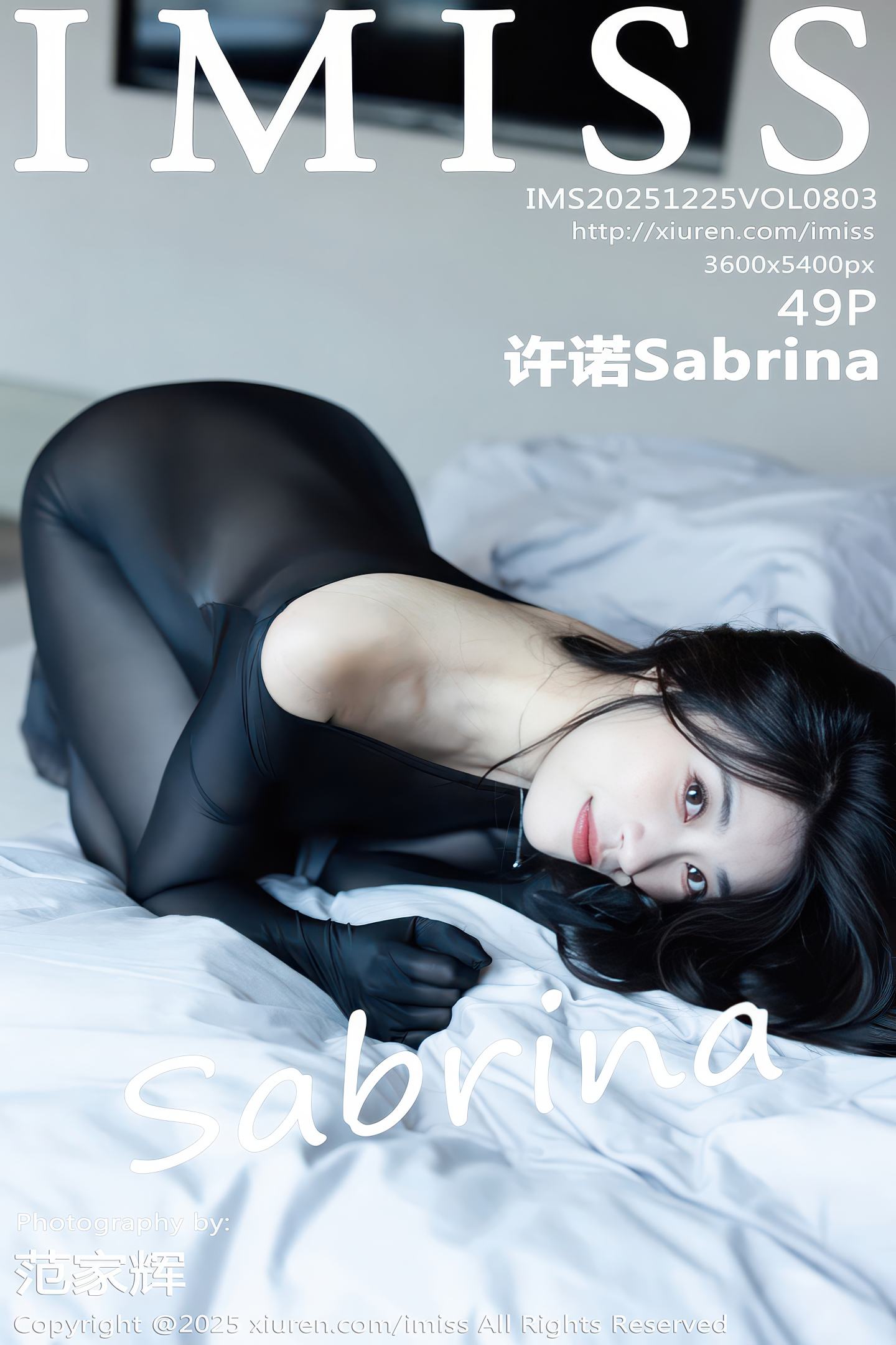 [IMiss爱蜜社] 2025.12.25 VOL.803 许诺Sabrina [50P]