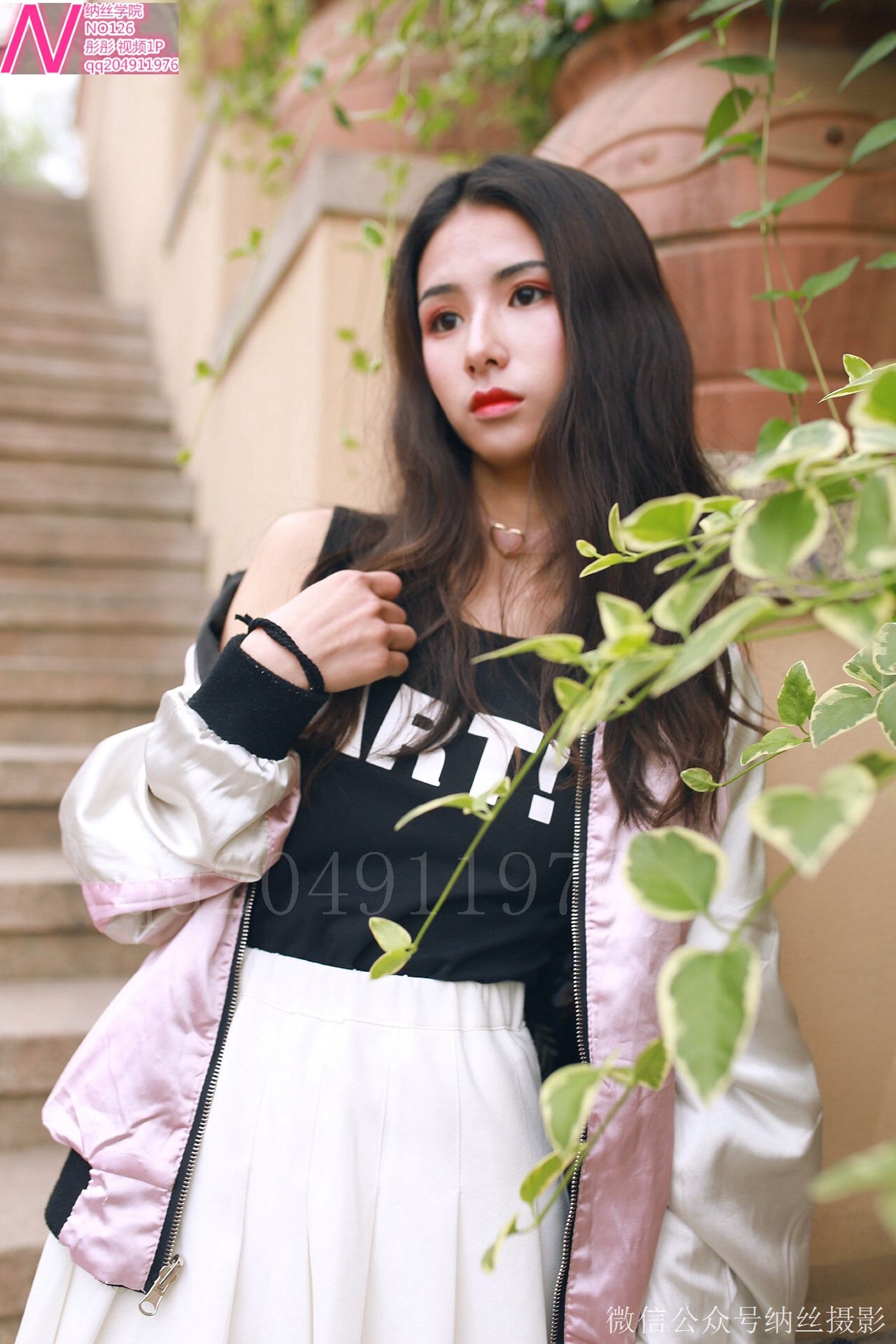 纳丝摄影 NO.126 彤彤 户外丝摄 [89P]