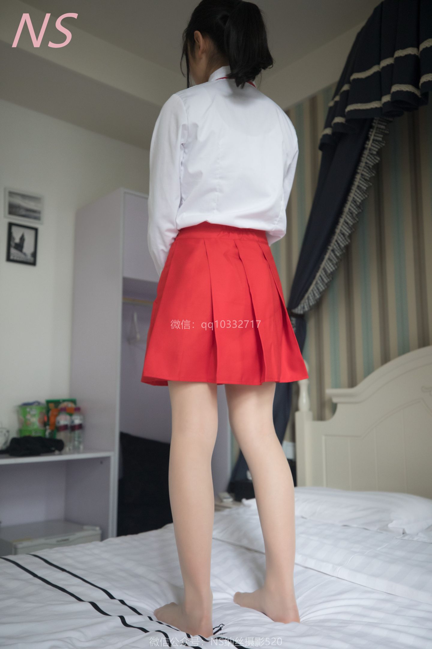纳丝摄影 NO.181 小莉 可爱学妹JK制服 [52P]